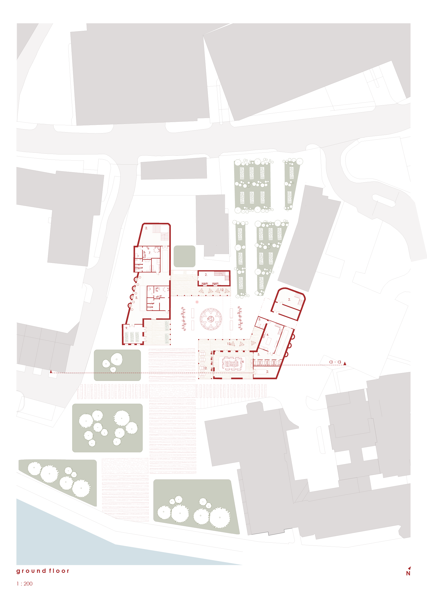 Tafaddal — ground floor plan